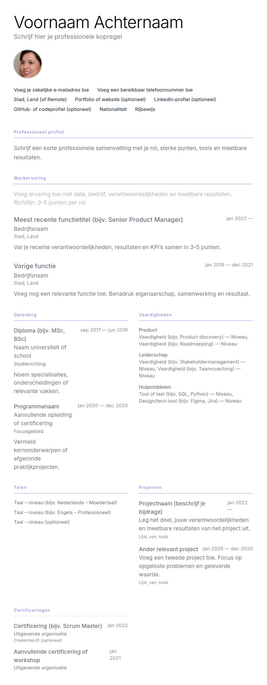 Minimalistisch preview