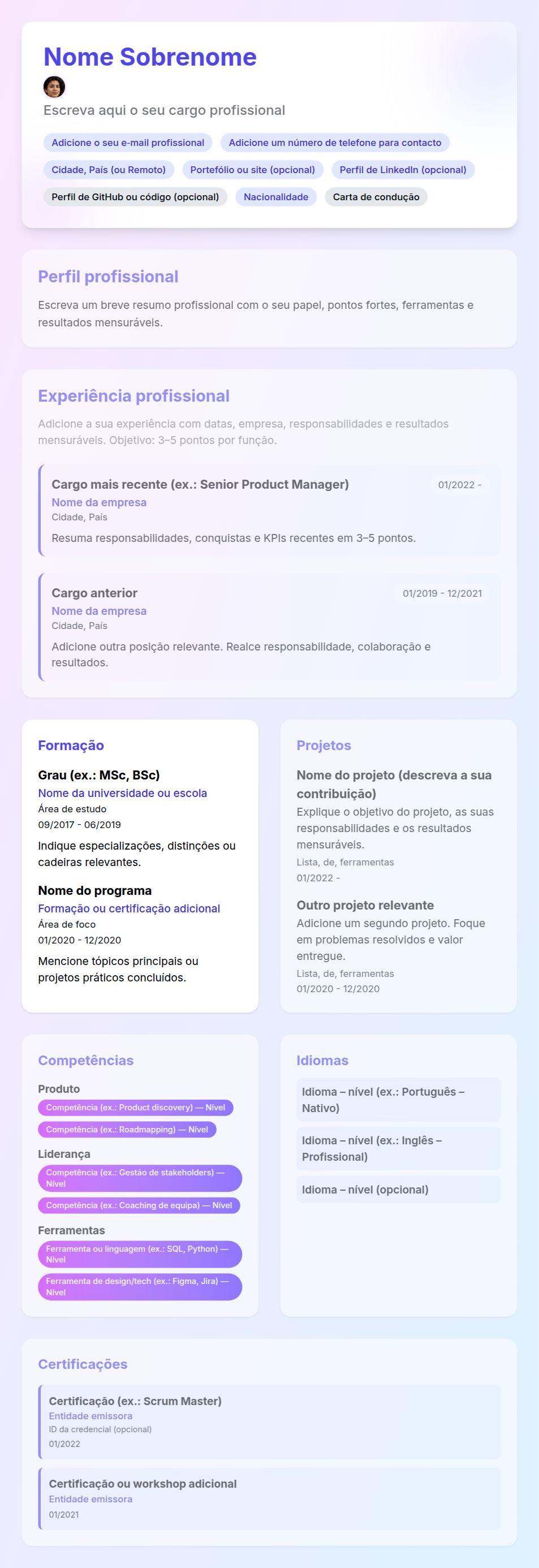Criativo preview